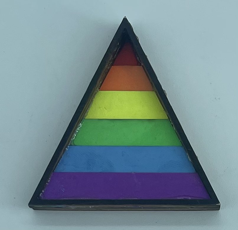 Pride Safe Zone Desktop Triangle