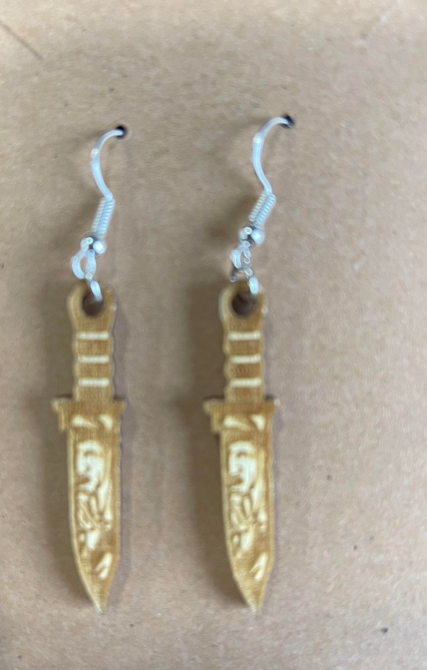 Halloween Knife Earring