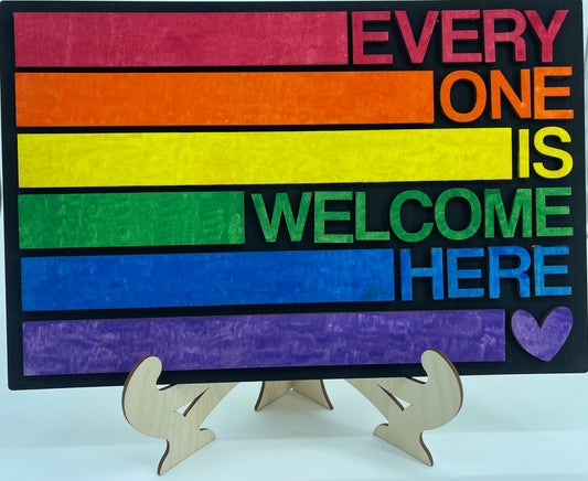 Everyone is welcome here Door Hanger