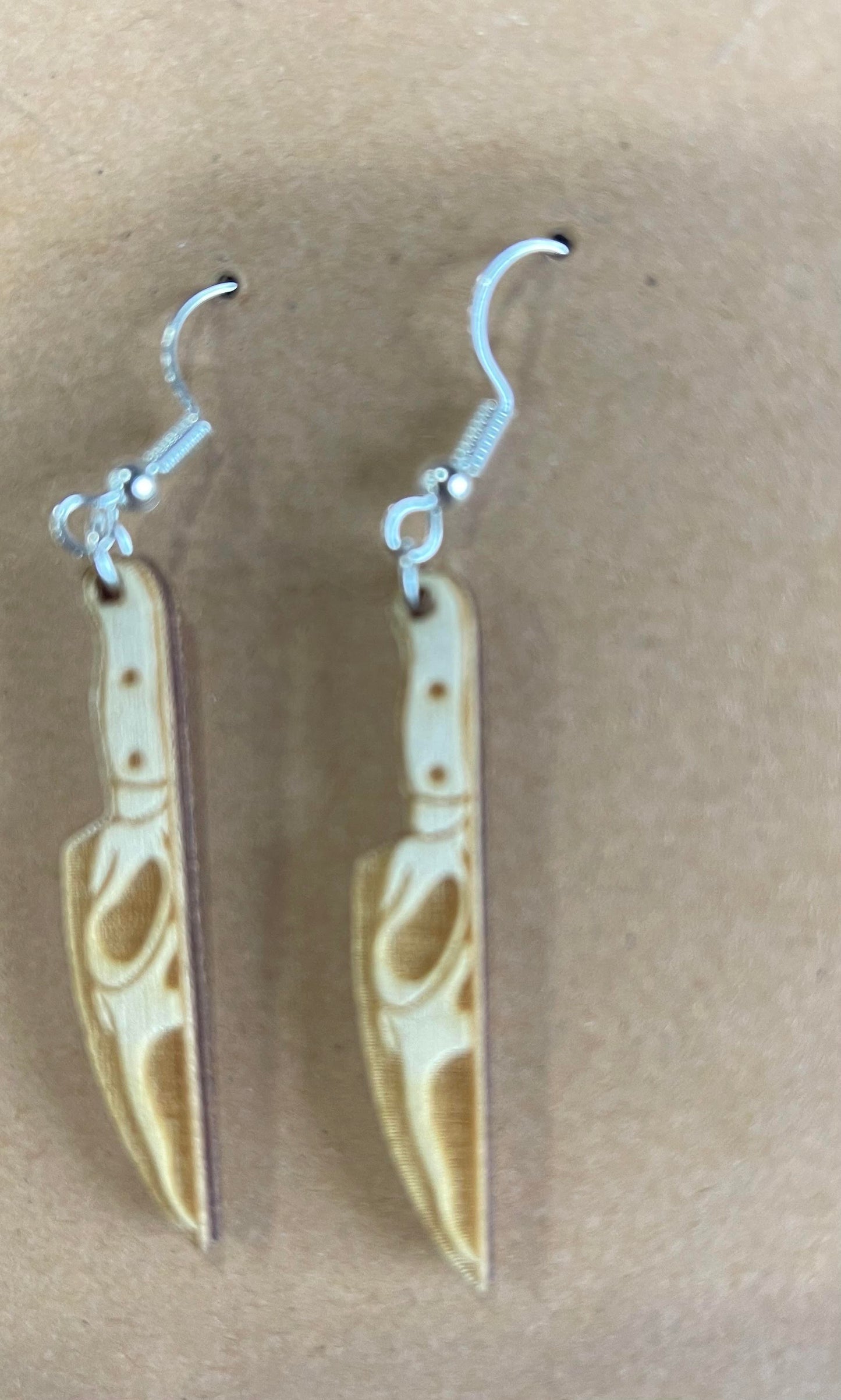 Halloween Knife Earring