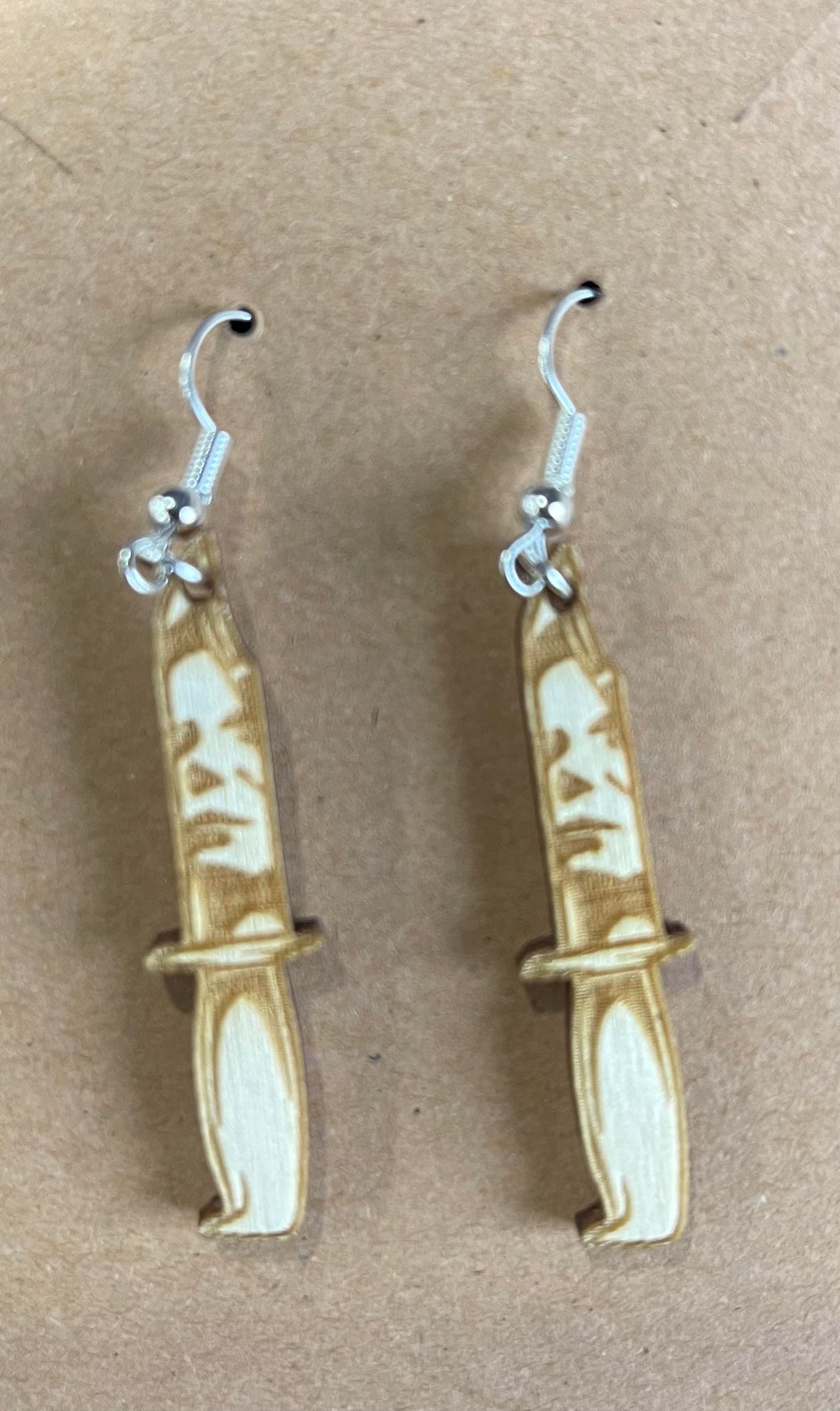 Halloween Knife Earring