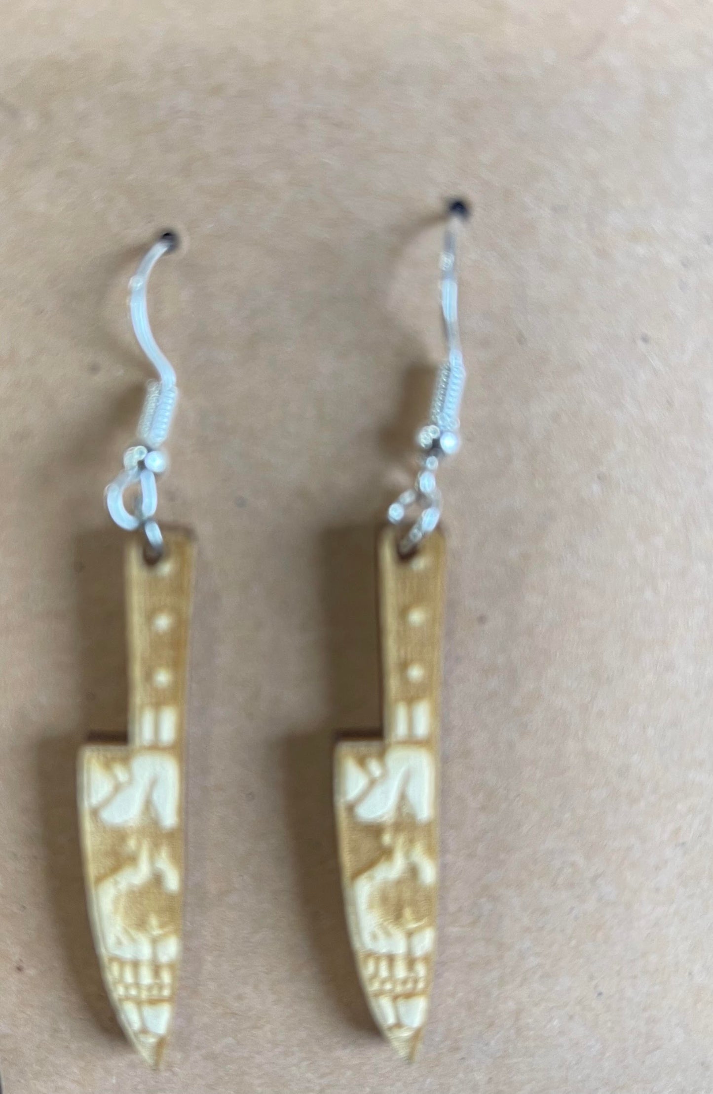 Halloween Knife Earring